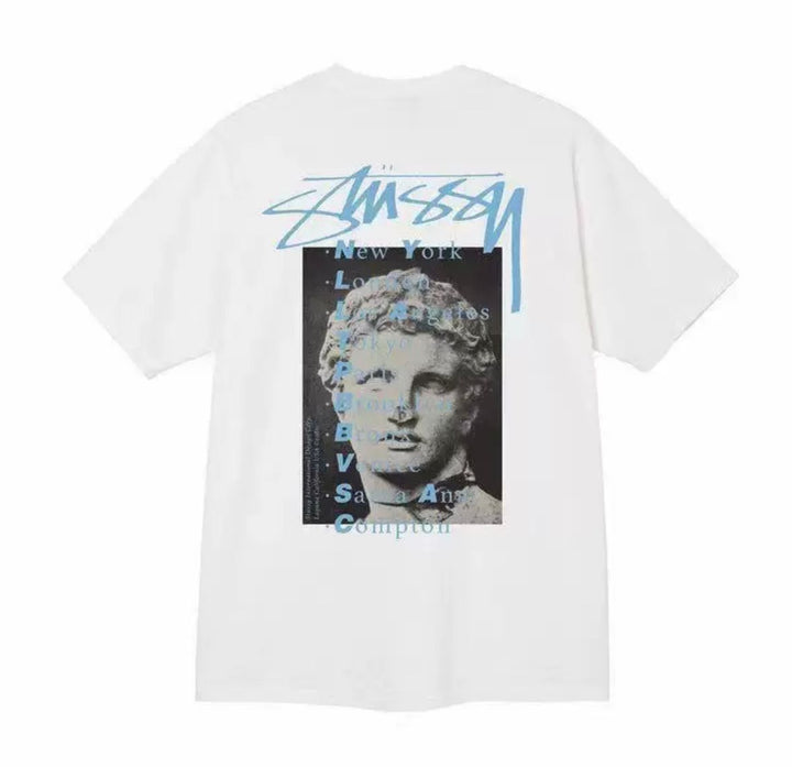 Stüssy-ניו יורק לבן